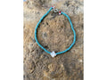 Turquise deadstock Murano and pearl bracelet