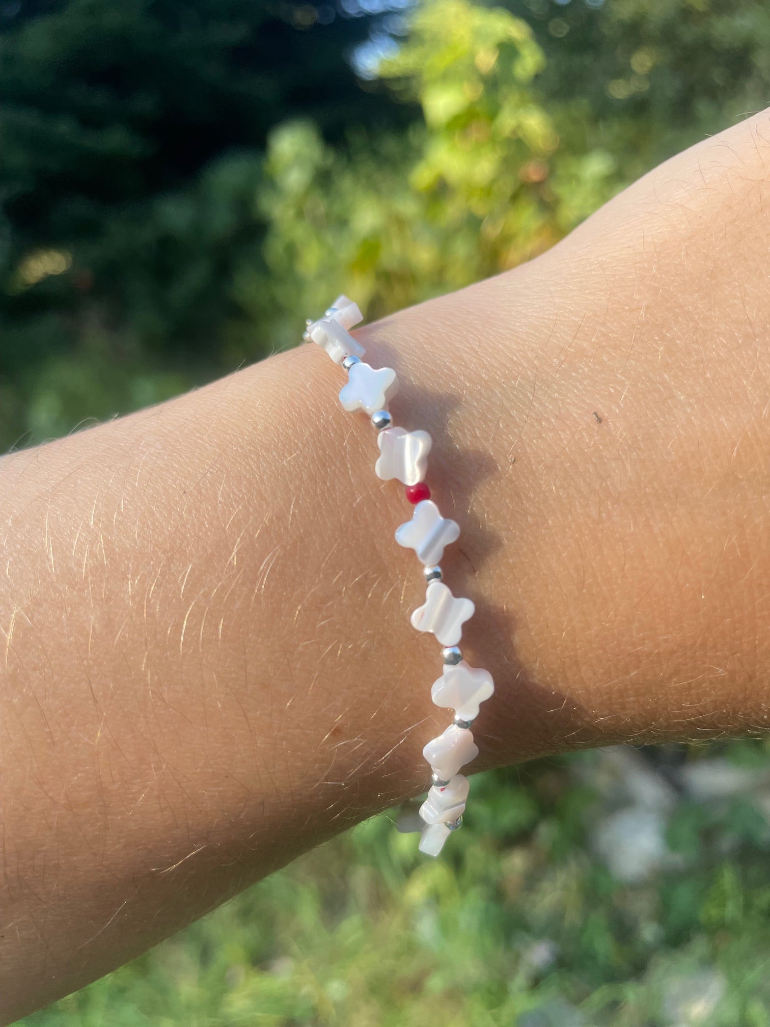 Complementary pearl bracelet - tiny
