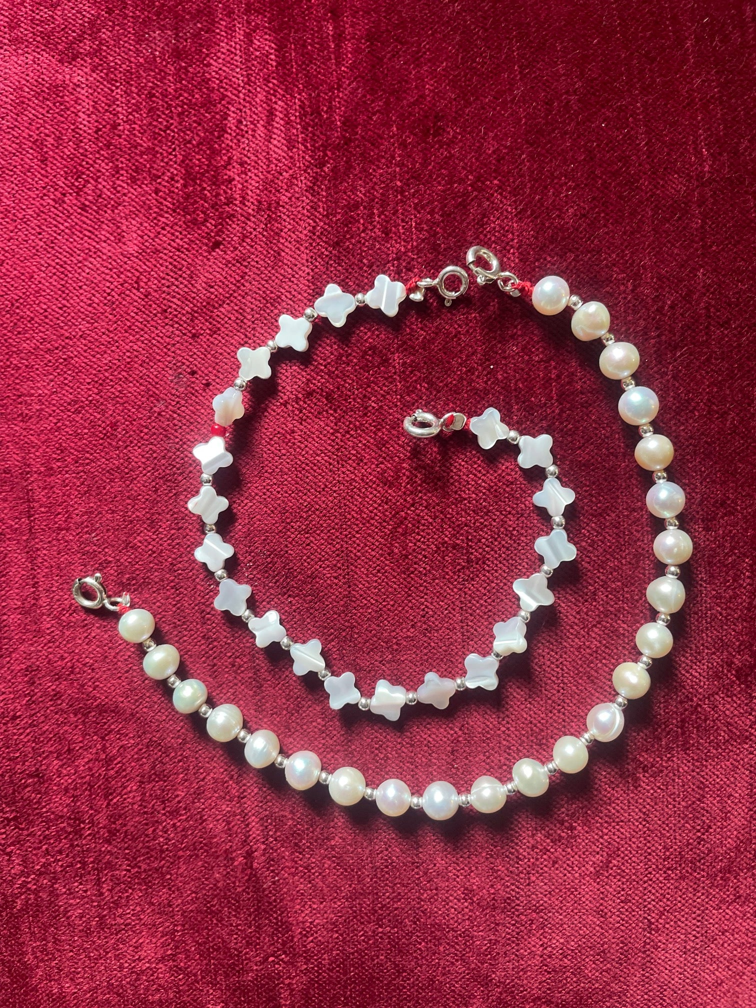 Complementary pearl bracelet - tiny